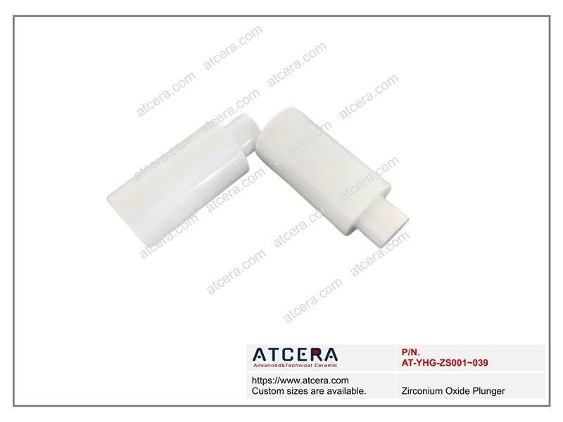 Drawing of Zirconium Oxide Plunger