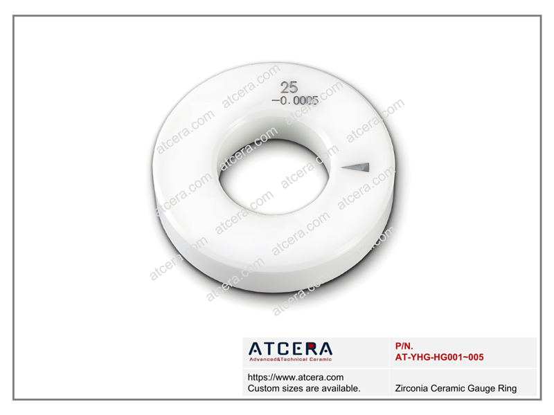 Drawing of Zirconia Ceramic Gauge Ring