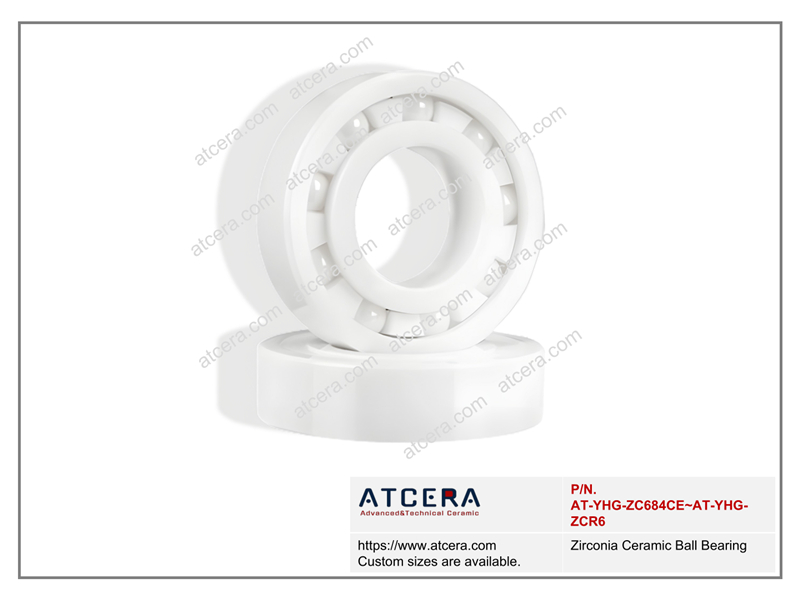 Drawing of Zirconia Ceramic Ball Bearing