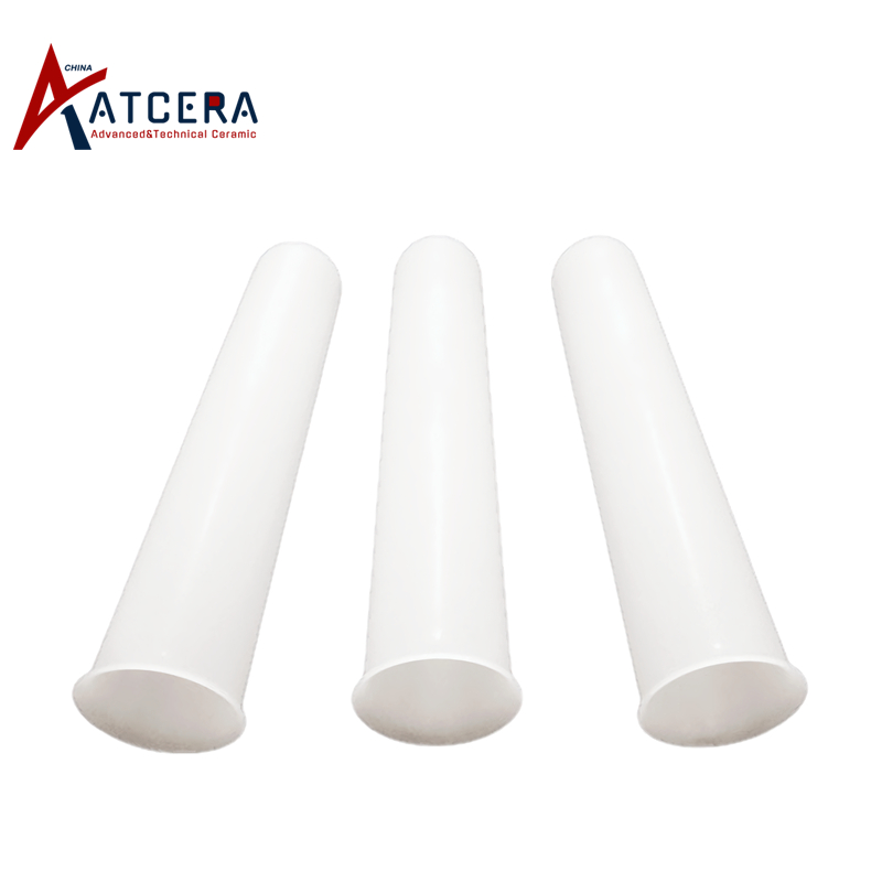 frosted quartz glass tube