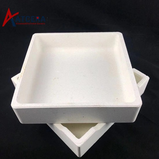 High temp resistant alumina tray