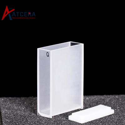 Quartz cuvette cells with lid