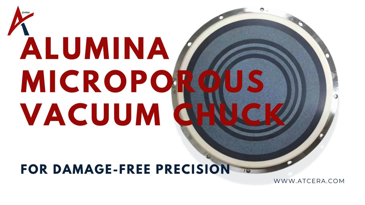 ATCERA丨Alumina Microporous Vacuum Chuck for Damage-Free Precision