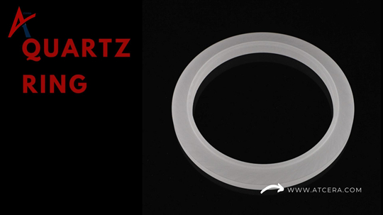 Revolutionize Semiconductor Production with Quartz Ring for Wafer Interface