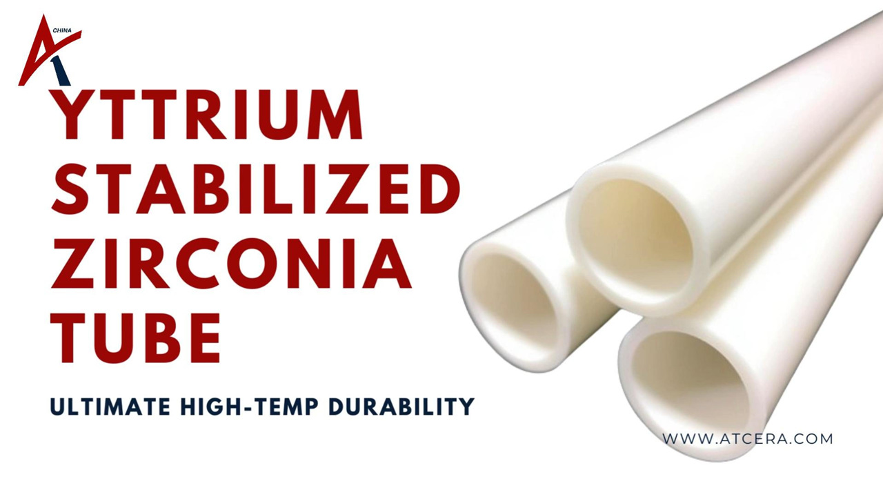 ATCERA丨Ultimate High-Temp Durability: Zirconia Ceramic Tube - Resilient & Reliable