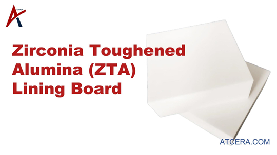 ZTA Lining Board for Chemical & Metallurgical Industries