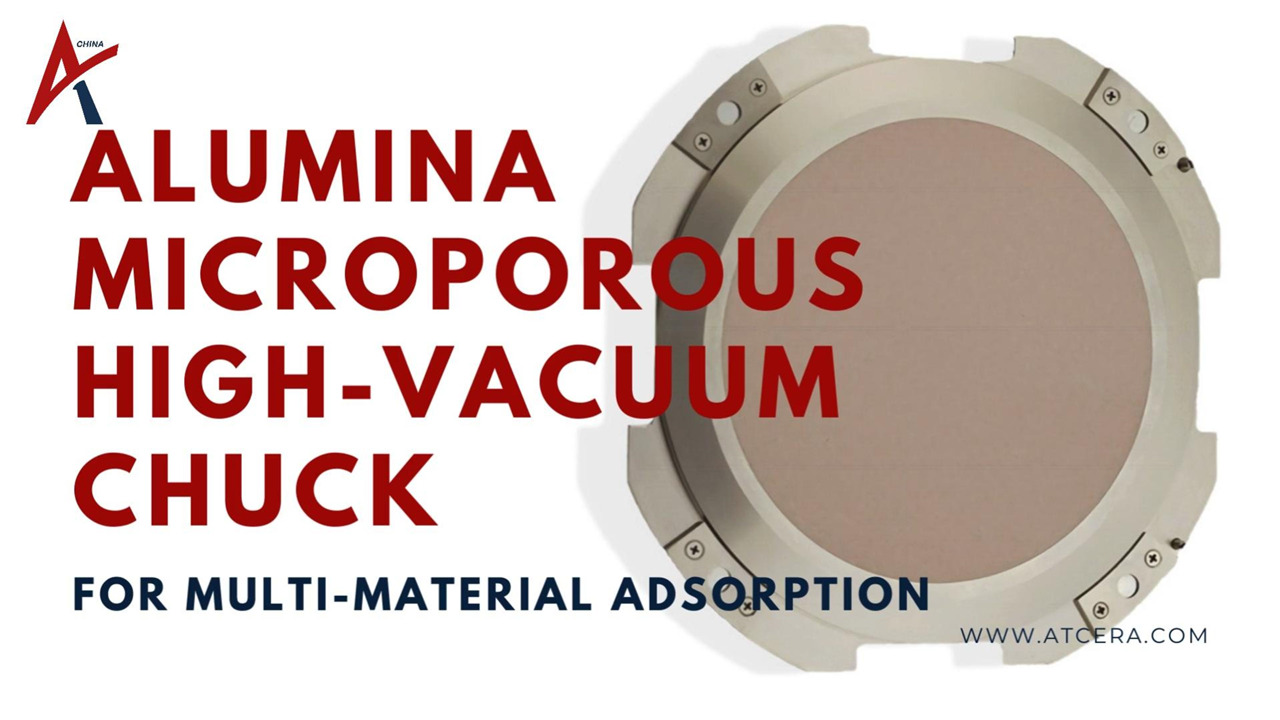 ATCERA丨Alumina Microporous High-Vacuum Chuck for Multi-Material Adsorption